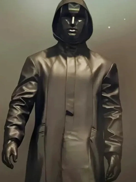 Squid Game Season 2 Front Man Leather Coat