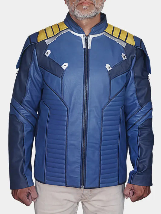 Star Trek Beyond Captain James T. Kirk Blue Uniform Jacket