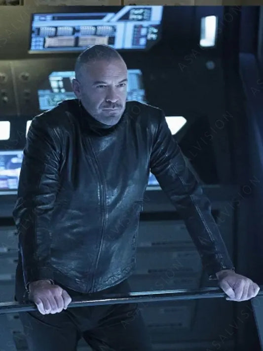 Star Trek Discovery Alan Van Sprang Leather Jacket