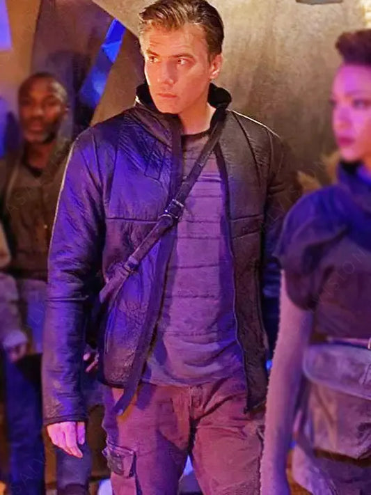 Star Trek Discovery Anson Mount Leather Jacket