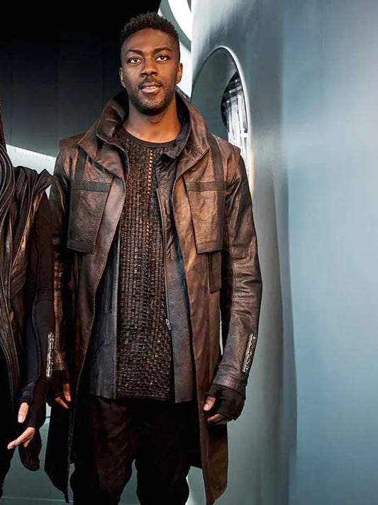Star Trek Discovery David Ajala Leather Coat