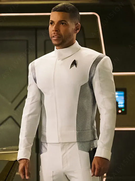 Star Trek Discovery Hugh Culber White Jacket