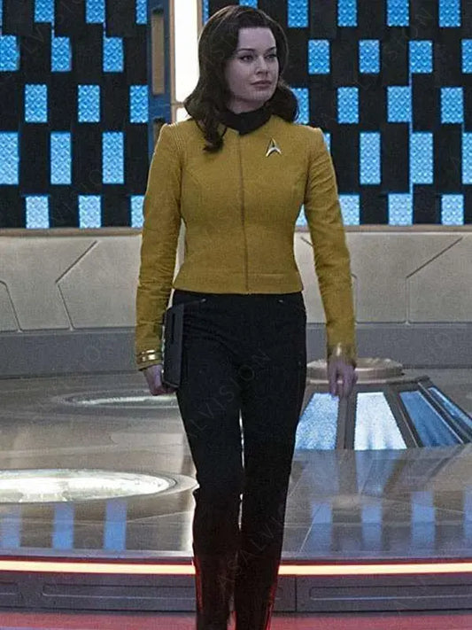 Star Trek Discovery Rebecca Romijn Yellow Jacket