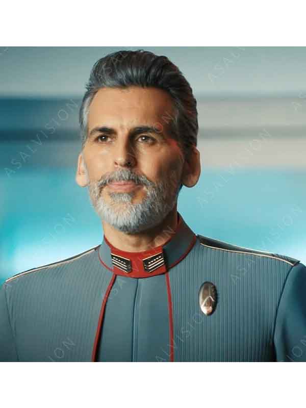 Star Trek Discovery Season 5 Oded Fehr Grey Wool Jacket