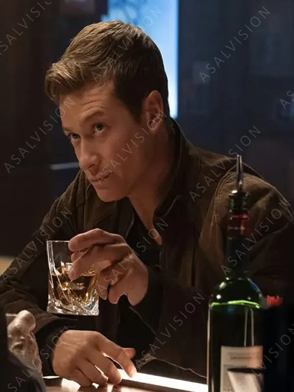 Star Trek Picard S03 Brown Suede Leather Jacket