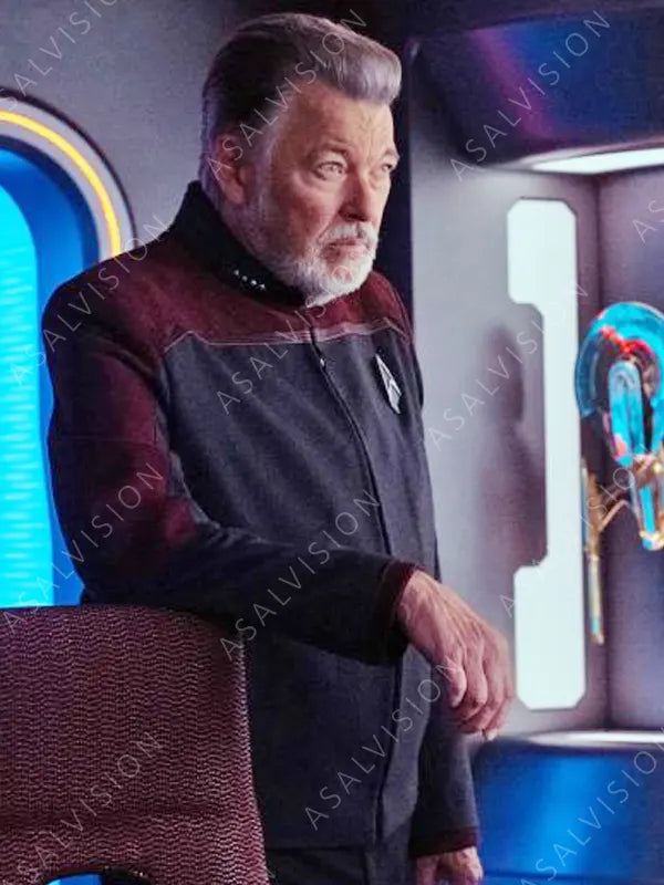 Star Trek Picard Season 3 Jonathan Frakes Uniform Jacket