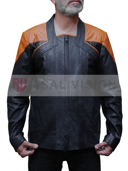Star Trek Picard Season 3 LeVar Burton Leather Jacket