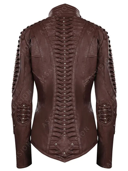 Star Trek Picard Seven of Nine Leather Jacket