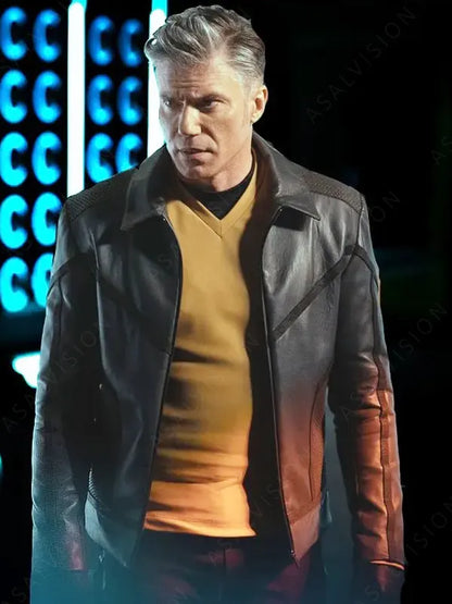 Star Trek Strange New Worlds Leather Jacket