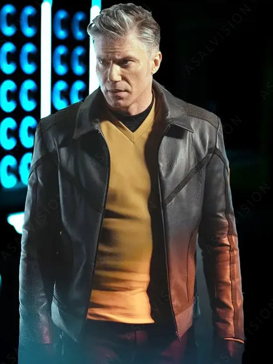 Star Trek Strange New Worlds Leather Jacket