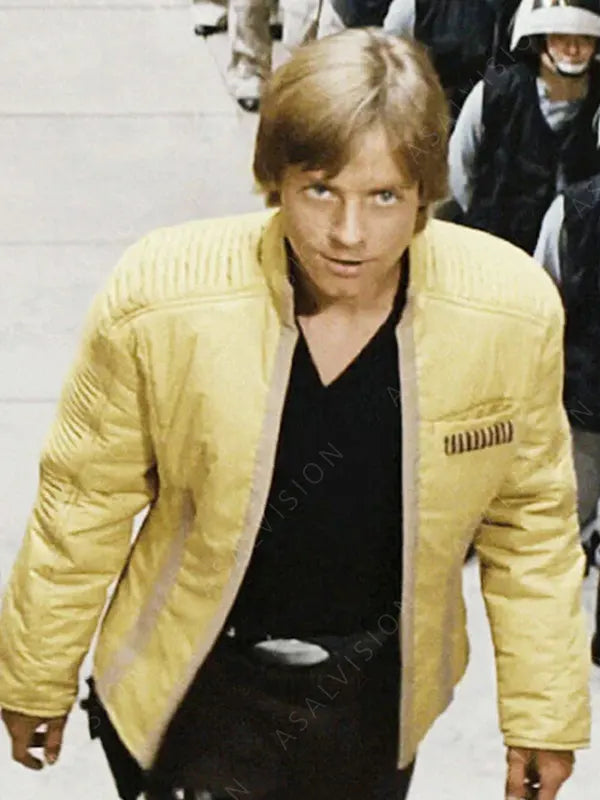 Star Wars Mark Hamill Yellow Ceremonial Jacket