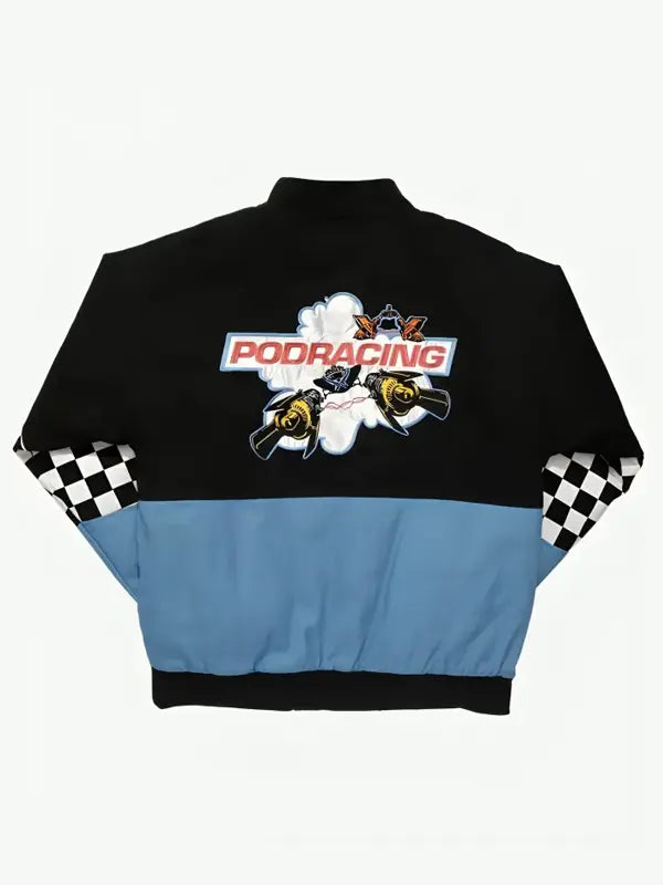 Stars Wars Tatooine Podracing Blue & Black Racing Jacket