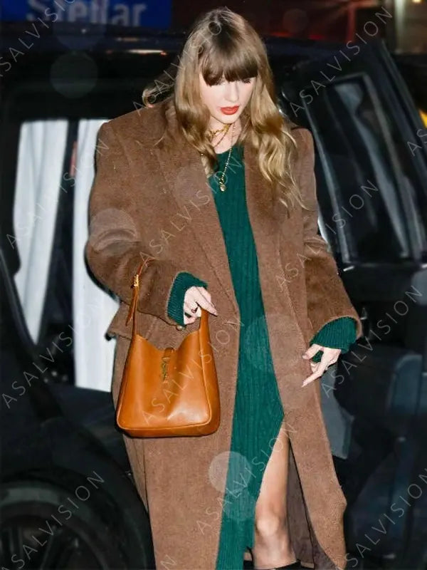 Stella McCartney Taylor Swift Brown Coat