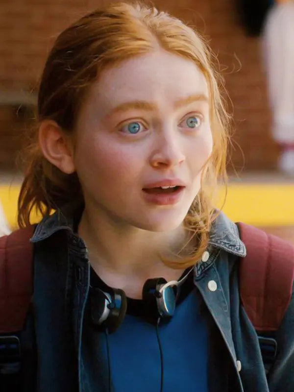 Stranger Things 4 Max Mayfield Black Jacket