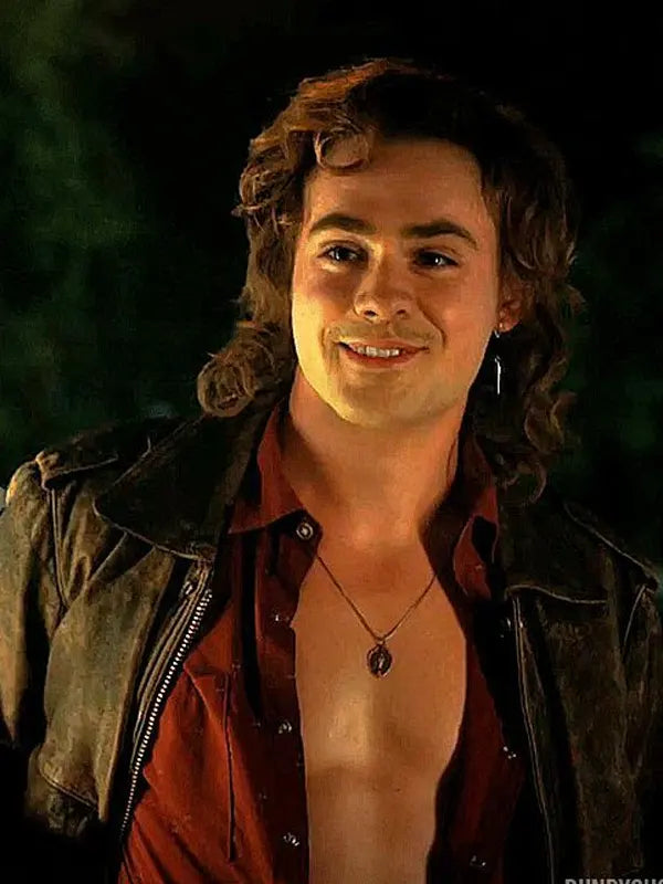 Stranger Things Dacre Montgomery Leather Brown Jacket