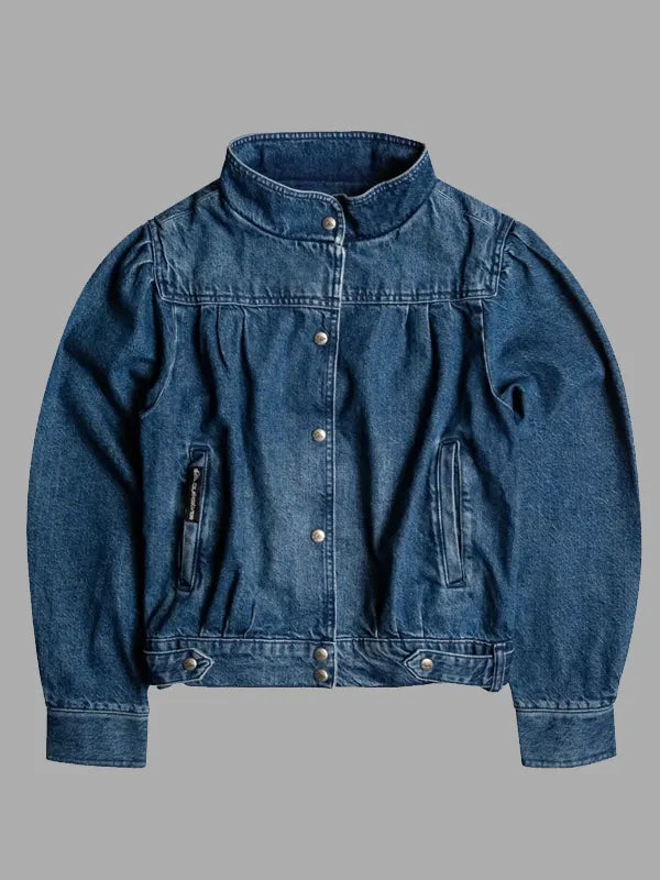 Stranger Things Nancy Wheeler Blue Denim Jacket