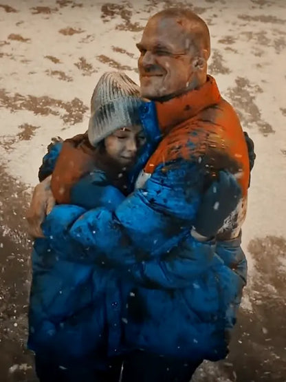 Stranger Things Puffer Couple Jacket