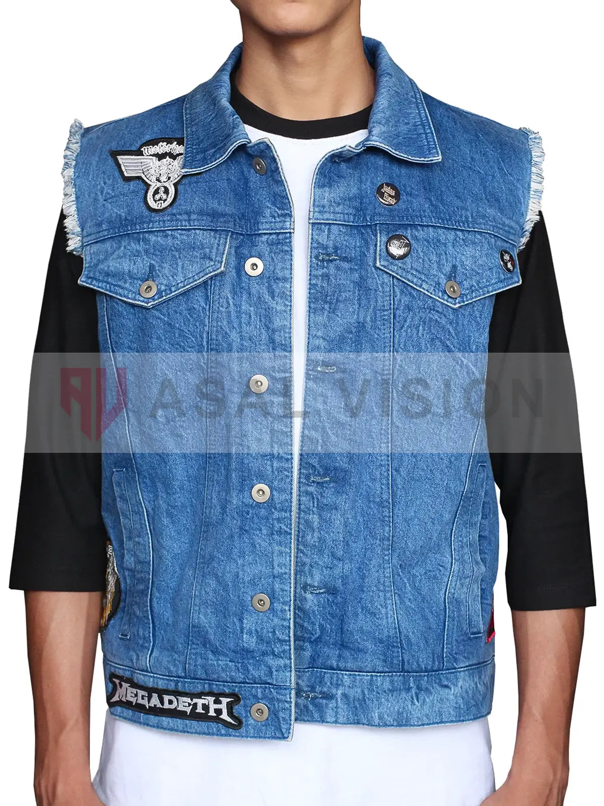 Stranger Things Season 4 Eddie Munson Denim Vest