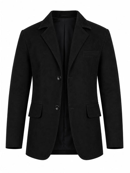 Business Black Leather Jacket