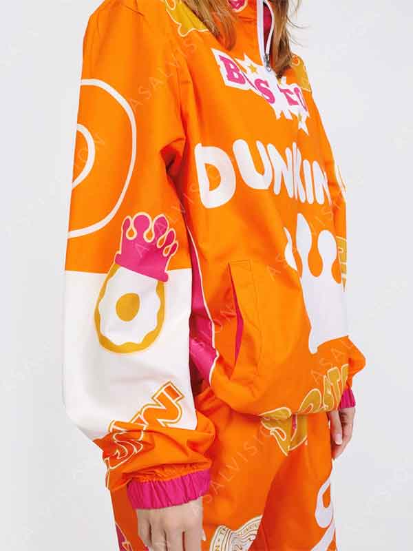 Super Bowl Dunkin Donuts Dunkings Orange Tracksuit
