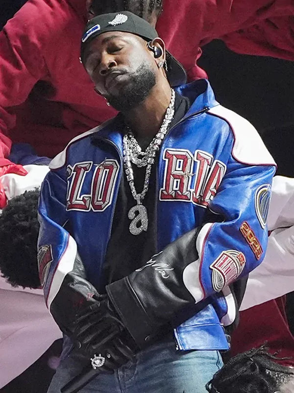 Super Bowl LIX Halftime Show GlORIA Leather Jacket