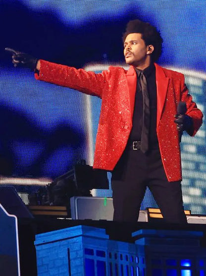 Super Bowl Red Blazer