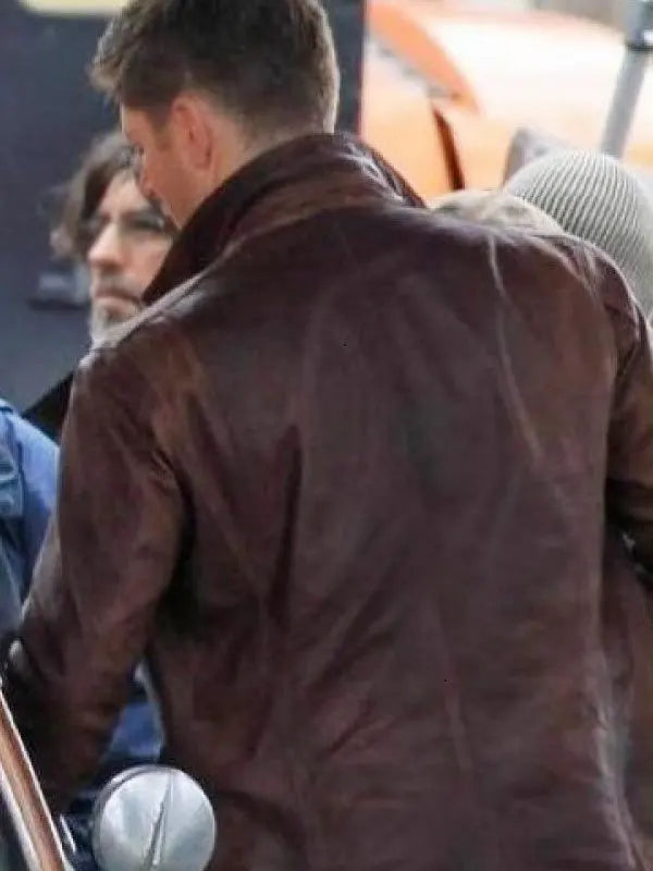Supernatural Season 7 Jensen Ackles Brown Leather Jacket