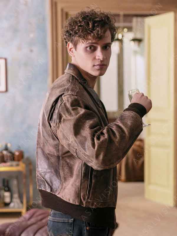 Supersex Young Rocco Brown Leather Jacket