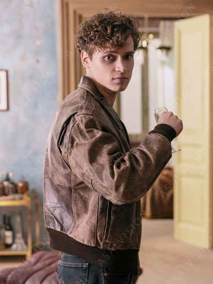 Supersex Young Rocco Brown Leather Jacket