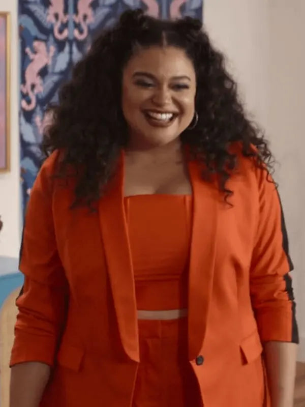 Survival Of The Thickest 2023 Michelle Buteau Orange Blazer