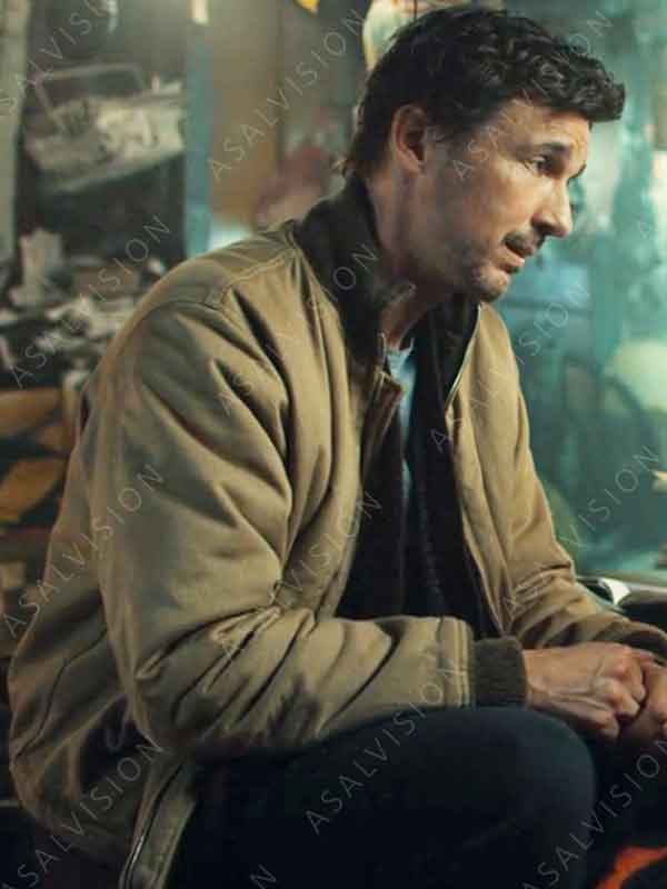 Sven TV Series The Signal 2024 Florian David Fitz Bomber Jacket