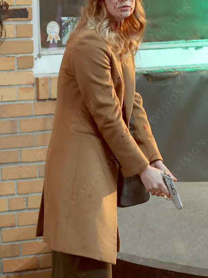 TV Series Daredevil Born Again Season 1 Deborah Ann Wool Trench Coat