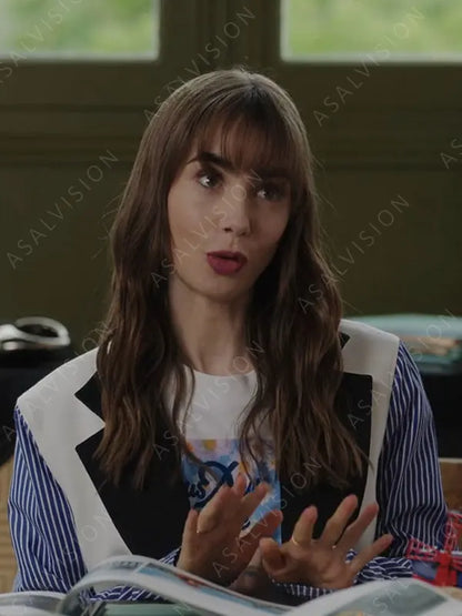 TV Series Emily In Paris S03 Emily Cooper Reversible Blazer