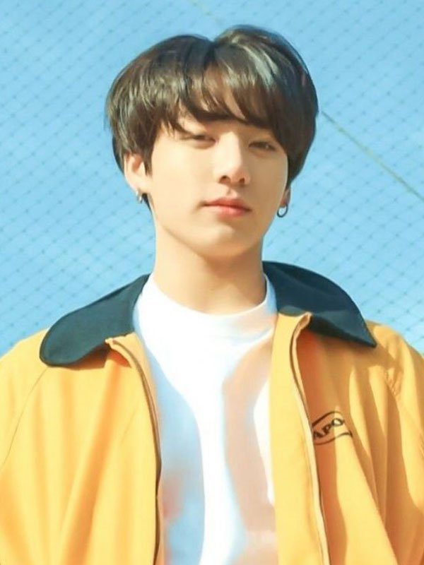TV Series Euphoria Jungkook Apoc Yellow Bomber Cotton Jacket