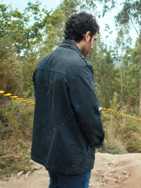 TV Series Gangs Of Galicia S01 Daniel Black Cotton Jacket