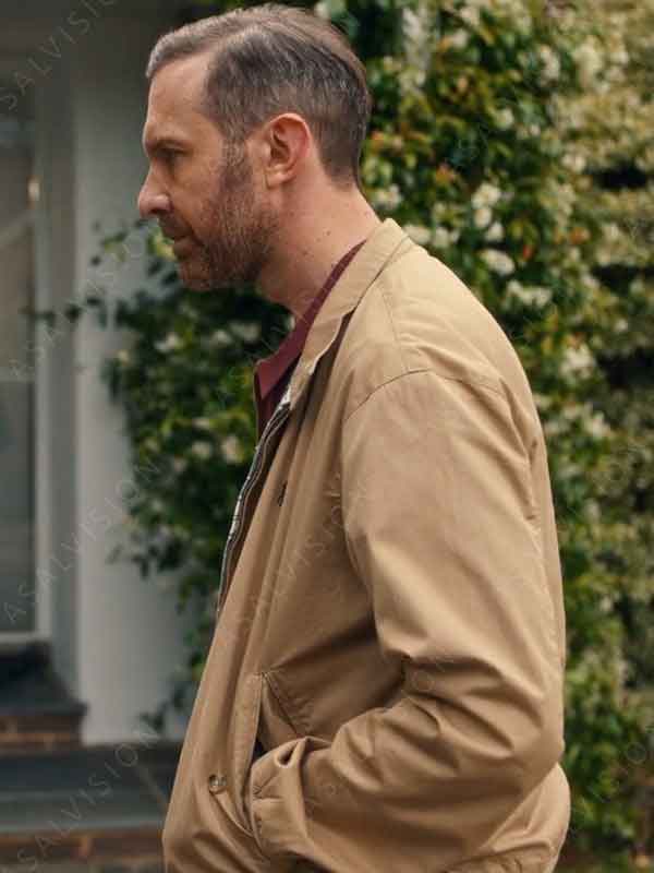 TV Series Geek Girl 2024 Tim Downie Light Brown Cotton Jacket