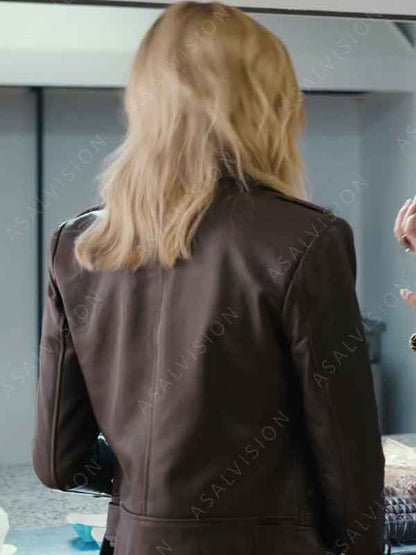 TV Series Hacks Season 3 DJ Vance Black Leather Jacket