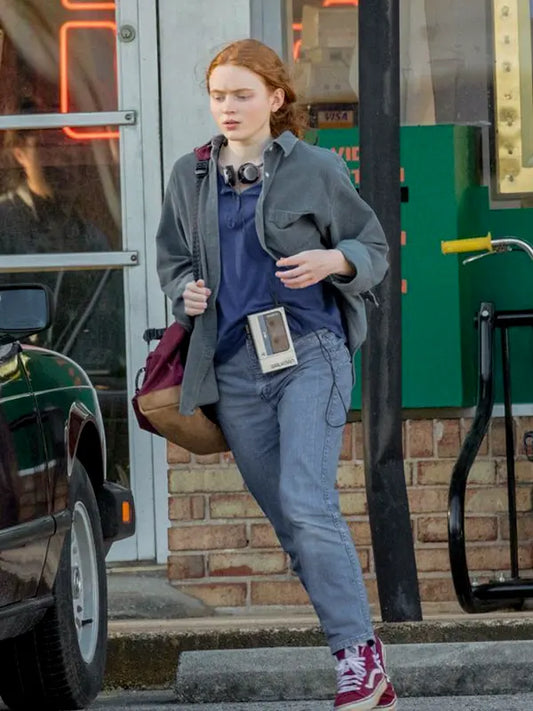 TV Series Stranger Things 4 Max Mayfield Corduroy Jacket