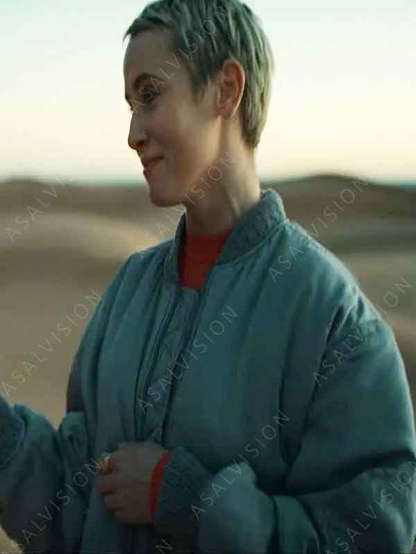 TV Series The Signal 2024 Paula Grey Bomber Jacket