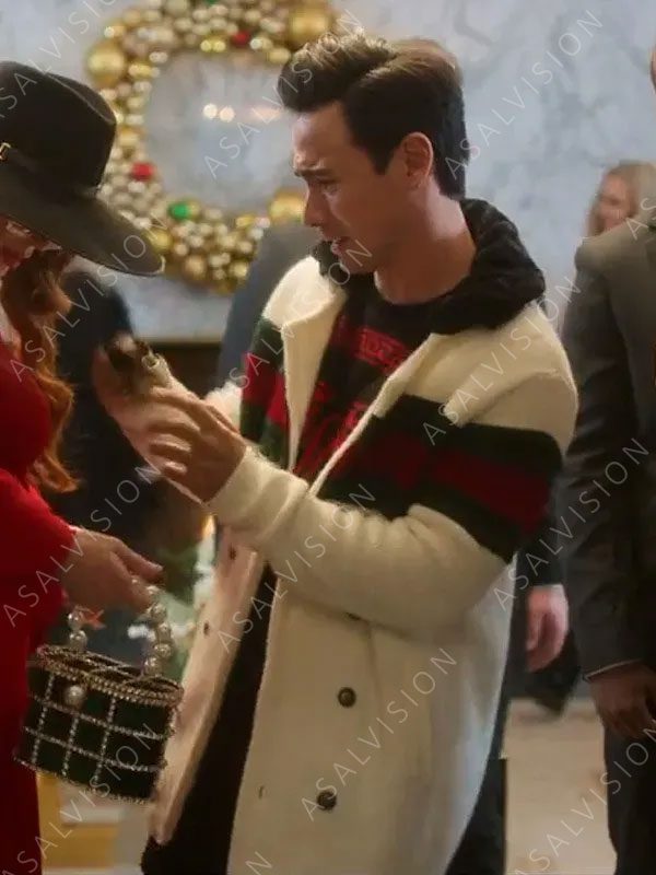 Tad Fairchild Falling for Christmas White Jacket