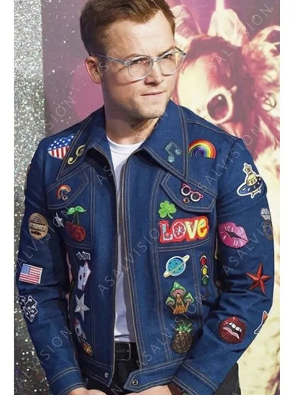 Taron Egerton Denim Jacket