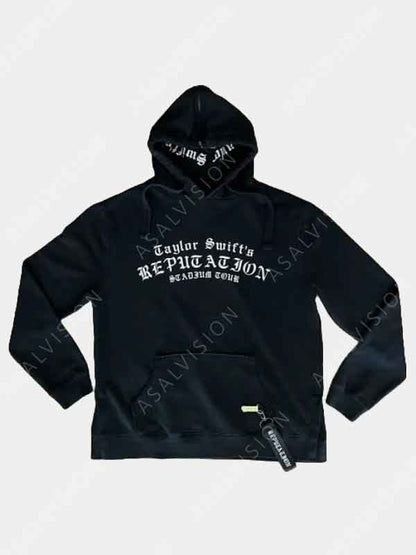 Taylor Swift Reputation Stadium Tour Snake Black Pullover Hoodie