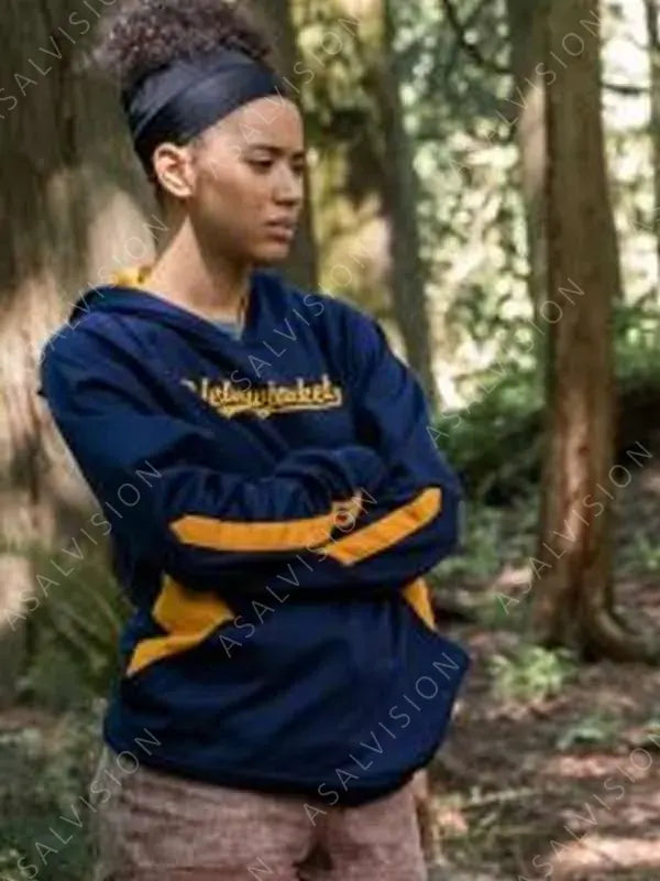 Teen Taissa Yellowjackets Jasmin Savoy Brown Hoodie