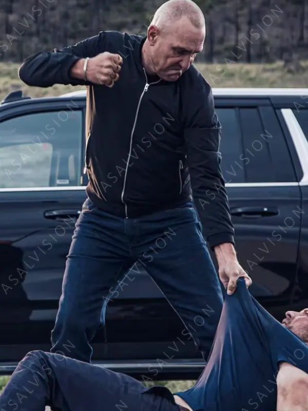 Temple Bomber Black Jacket