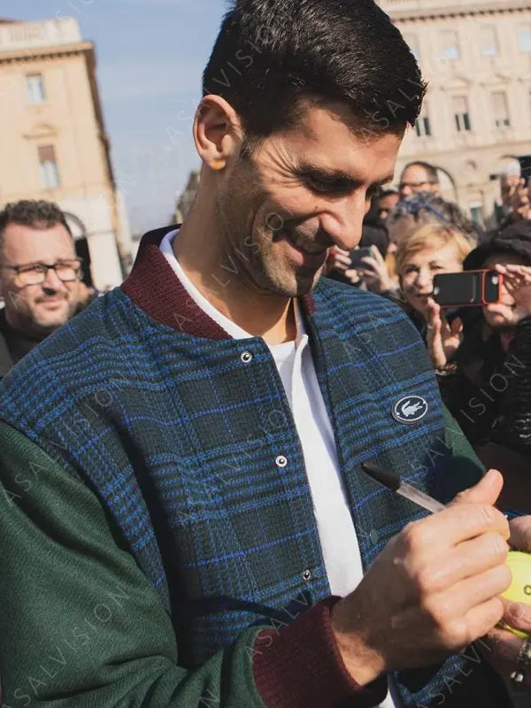 Tennis Player Novak Djokovic Nitto Atp Finals 2022 Jacket