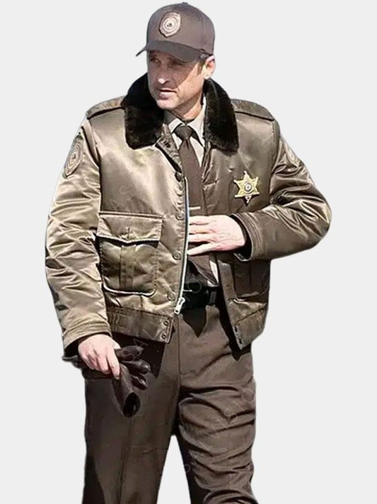 Thanksgiving 2023 Patrick Dempsey Jacket