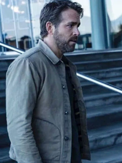 The Adam Project 2022 Ryan Reynolds Cotton Jacket