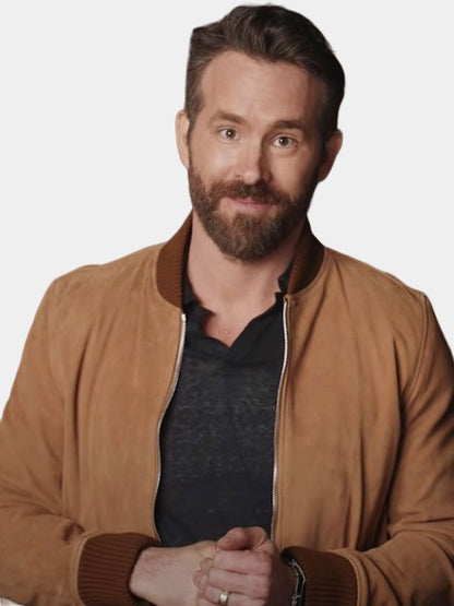 The Adam Project Ryan Reynolds Brown Jacket