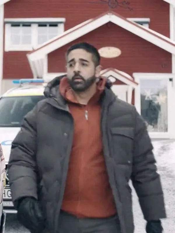 The Åre Murders Daniel Lindskog Puffer Jacket 