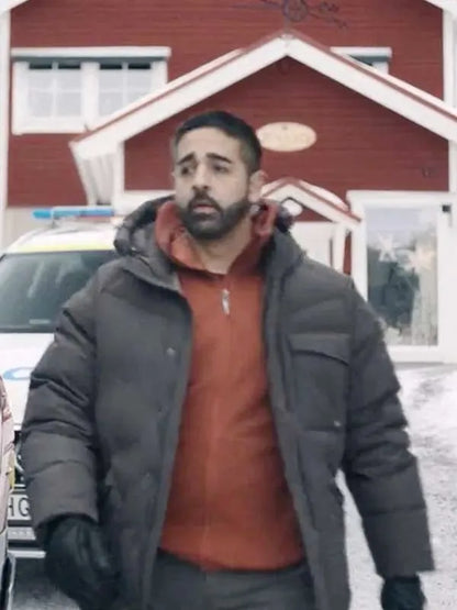 The Åre Murders Daniel Lindskog Puffer Jacket 